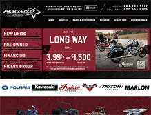 Tablet Screenshot of headingleysport.com